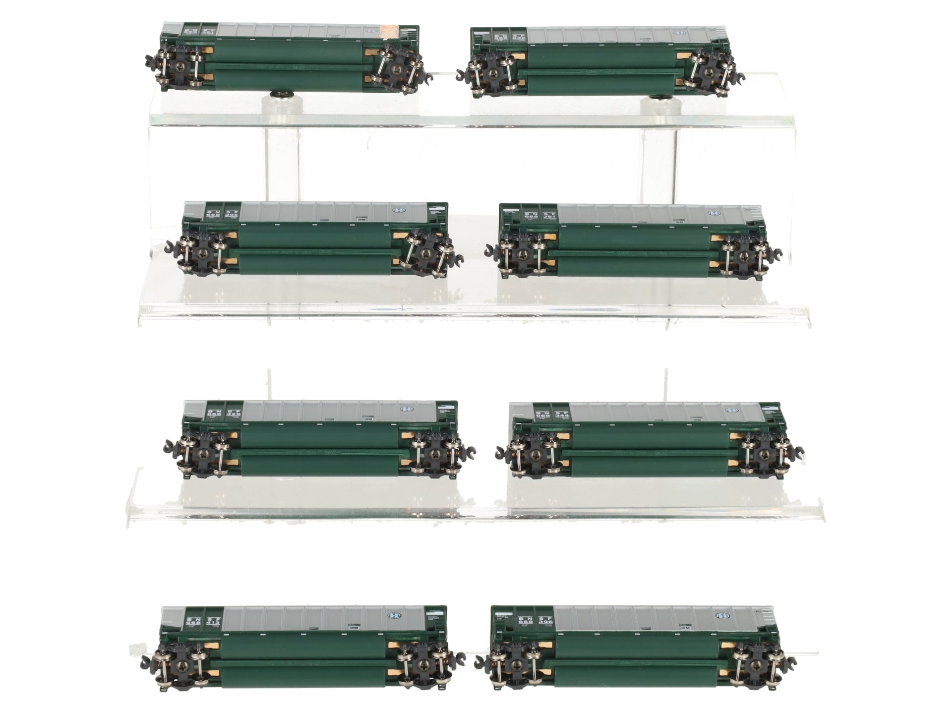 Kato 106-4608 N Scale BNSF BethGon Coalporter 8-Car Set EX/Box