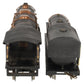 Lionel 400E Vintage Std Gauge 4-4-4 Crackle Black Steam Locomotive w/ Tender VG