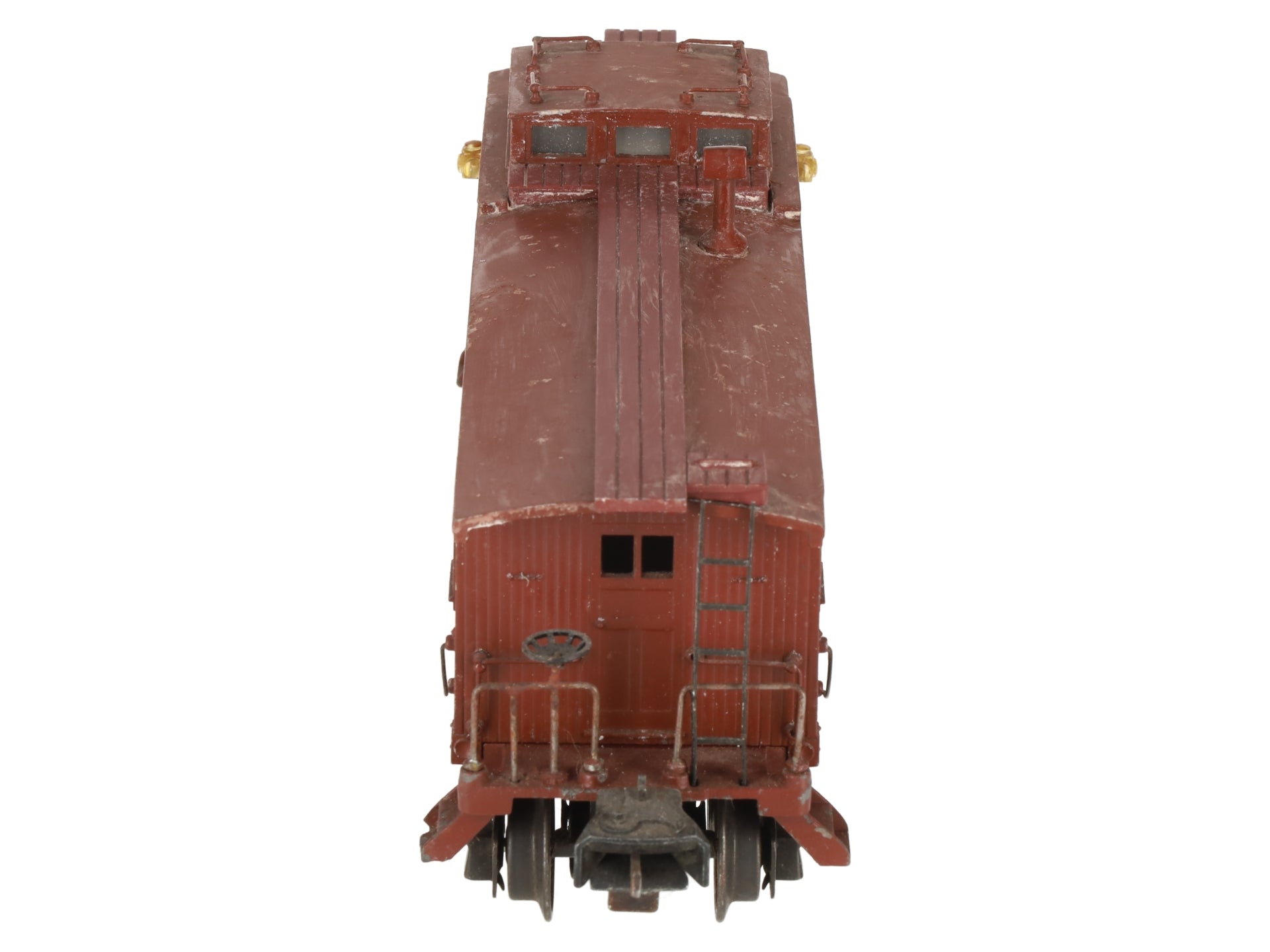 Lionel 2957 Vintage O Prewar New York Central Die-Cast Metal Illuminated Caboose VG