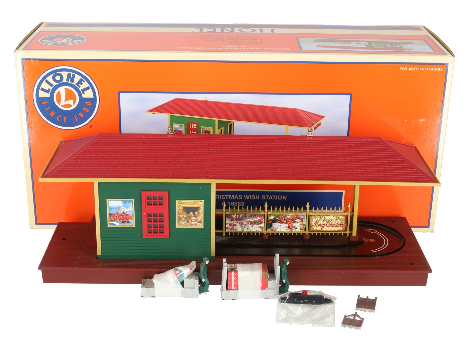 Lionel 6-16863 Santa’s Christmas Wish Station EX/Box