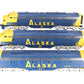 MTH 20-2391-1 Alaska E-8 ABA Diesel Engine Set w/PS2 #2401/2402/2401B EX/Box