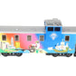LGB 40718 G Scale 1998 Convention Caboose w/Plastic Wheels-#550 of 550 EX/Box