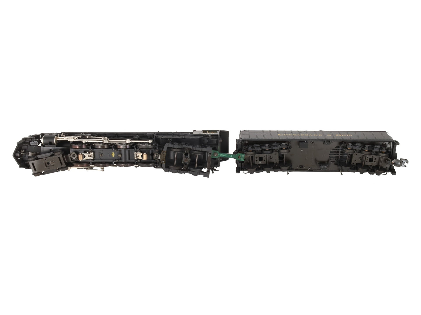 MTH 20-3260-1E C&O Greenbriar 4-8-4 Steam Locomotive & Tender #610 with PS2 LN/Box