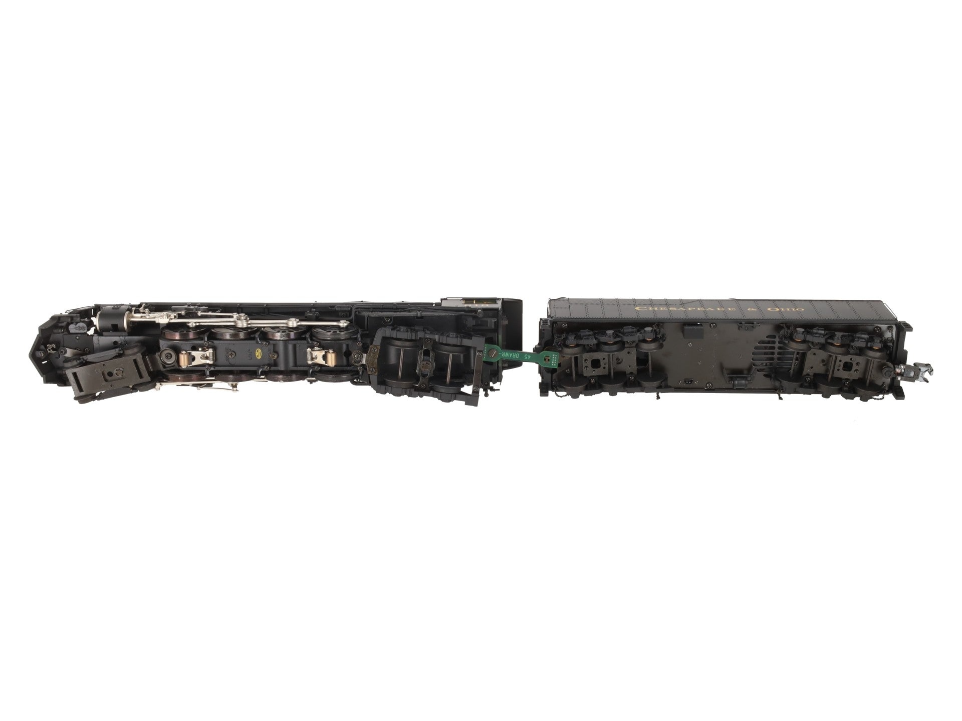 MTH 20-3260-1E C&O Greenbriar 4-8-4 Steam Locomotive & Tender #610 with PS2 LN/Box