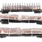 MTH 20-98103 O Gauge West Virginia Pulp & Paper Stake Flatcars (Set of 3) EX/Box