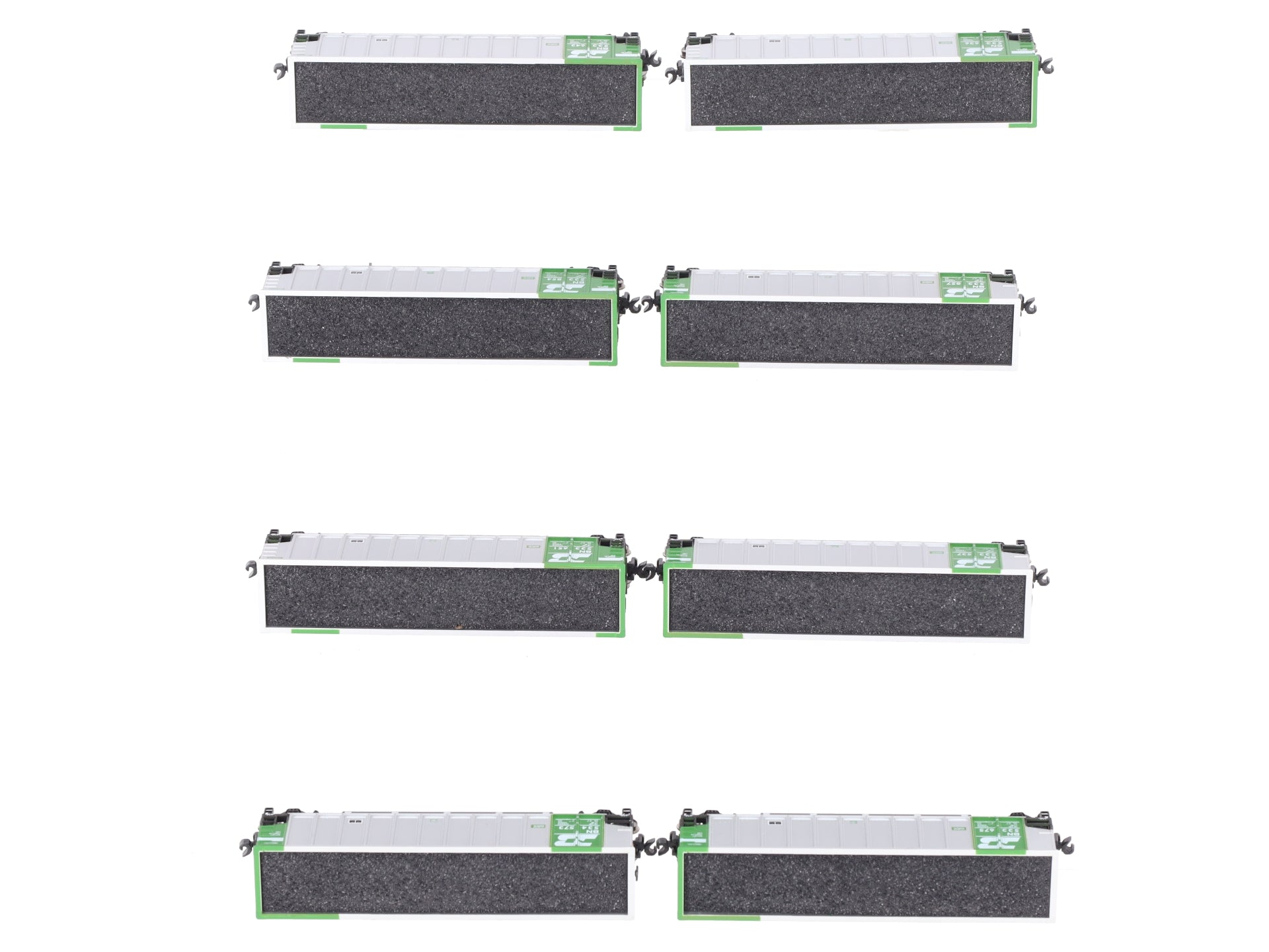 Kato 106-4613 N Scale Burlington Northern Coalporters (Set of 8) LN/Box