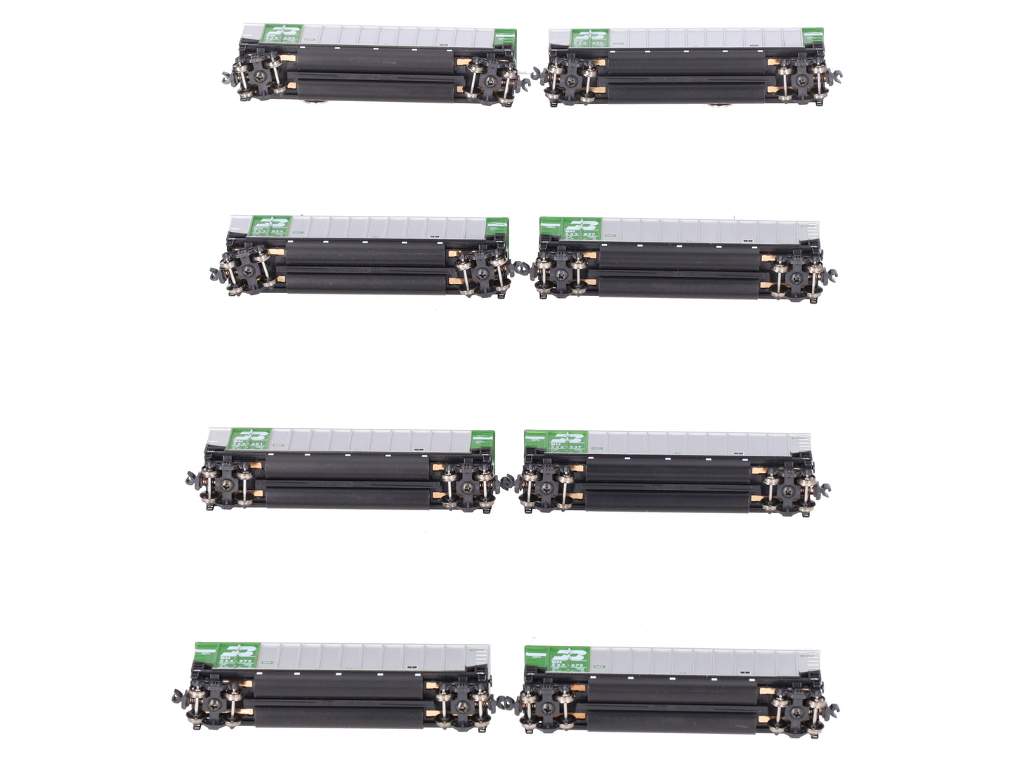 Kato 106-4613 N Scale Burlington Northern Coalporters (Set of 8) LN/Box