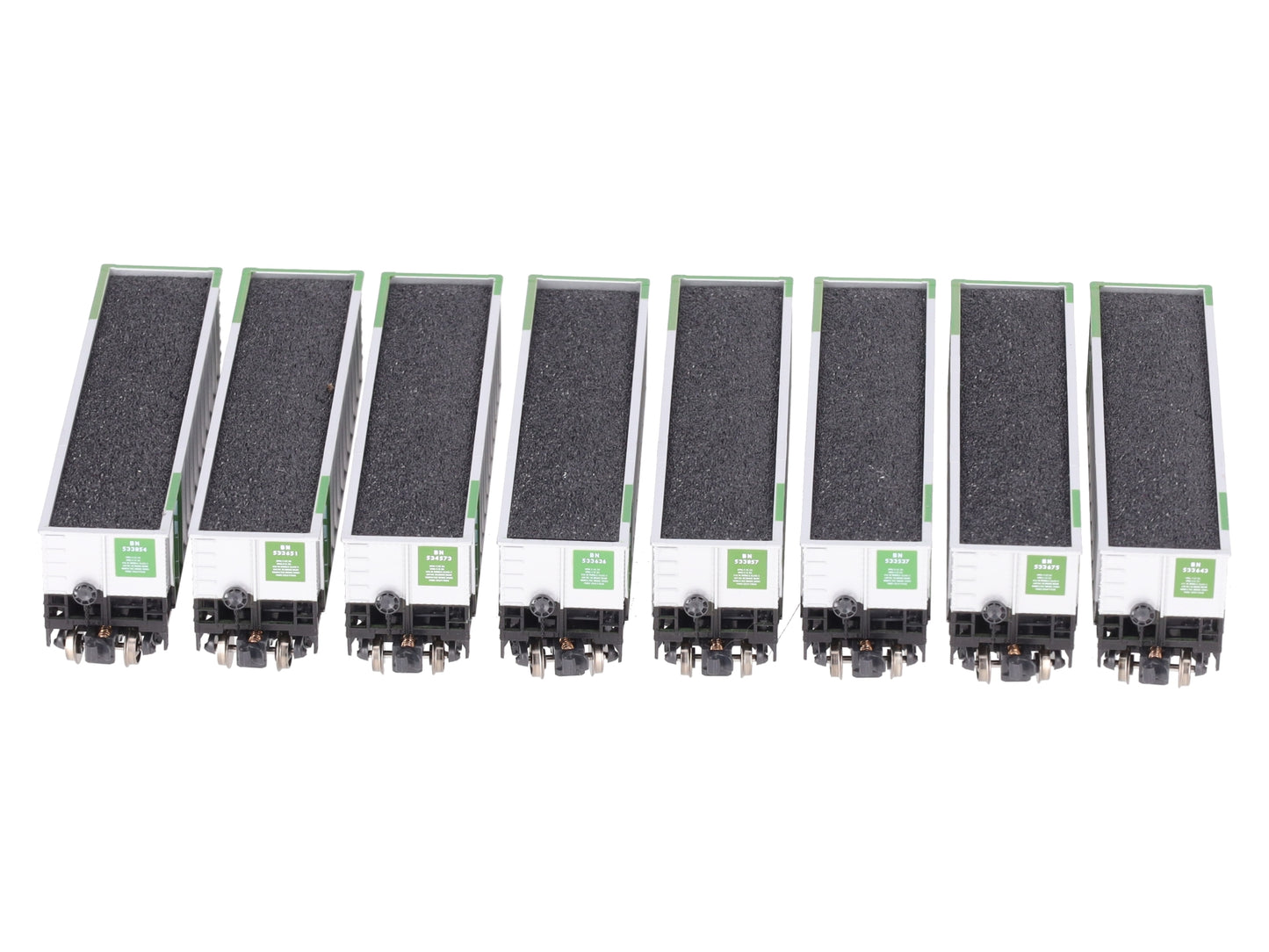 Kato 106-4613 N Scale Burlington Northern Coalporters (Set of 8) LN/Box