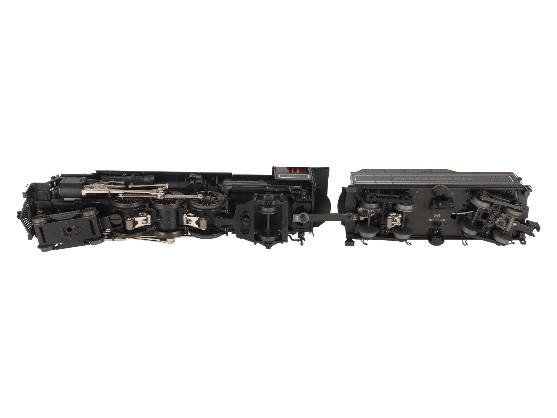 MTH 20-3818-1 O Gauge Pennsylvania 4-6-2 Steam Locomotive & Tender w/PS3 #8706 LN/Box