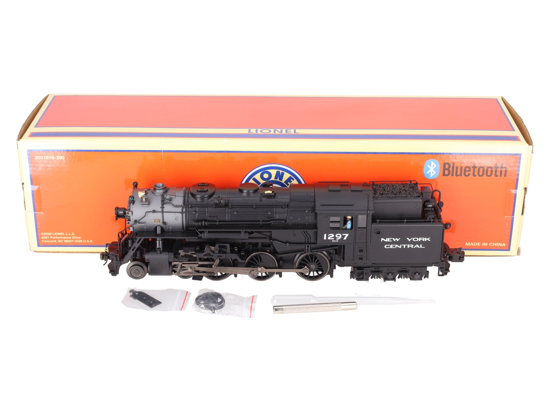 Lionel 2031020 O NYC Legacy 4-6-6T Steam Locomotive #1297 -BTO LN/Box