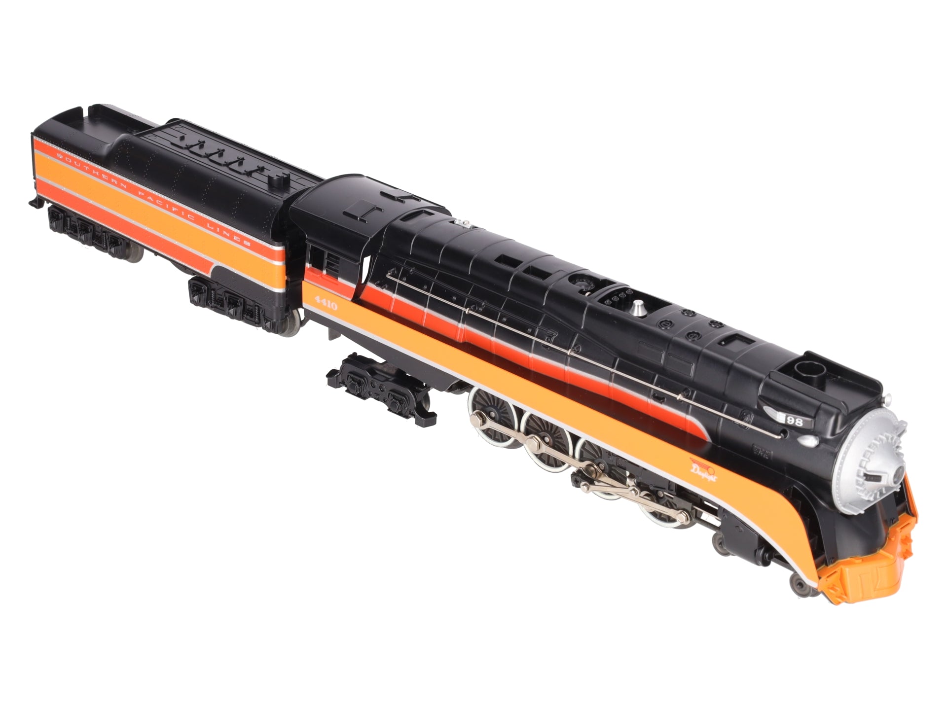 Lionel 6-18007 O Gauge SP Daylight 4-8-4 Steam Locomotive & Tender #4410 w/RS LN/Box
