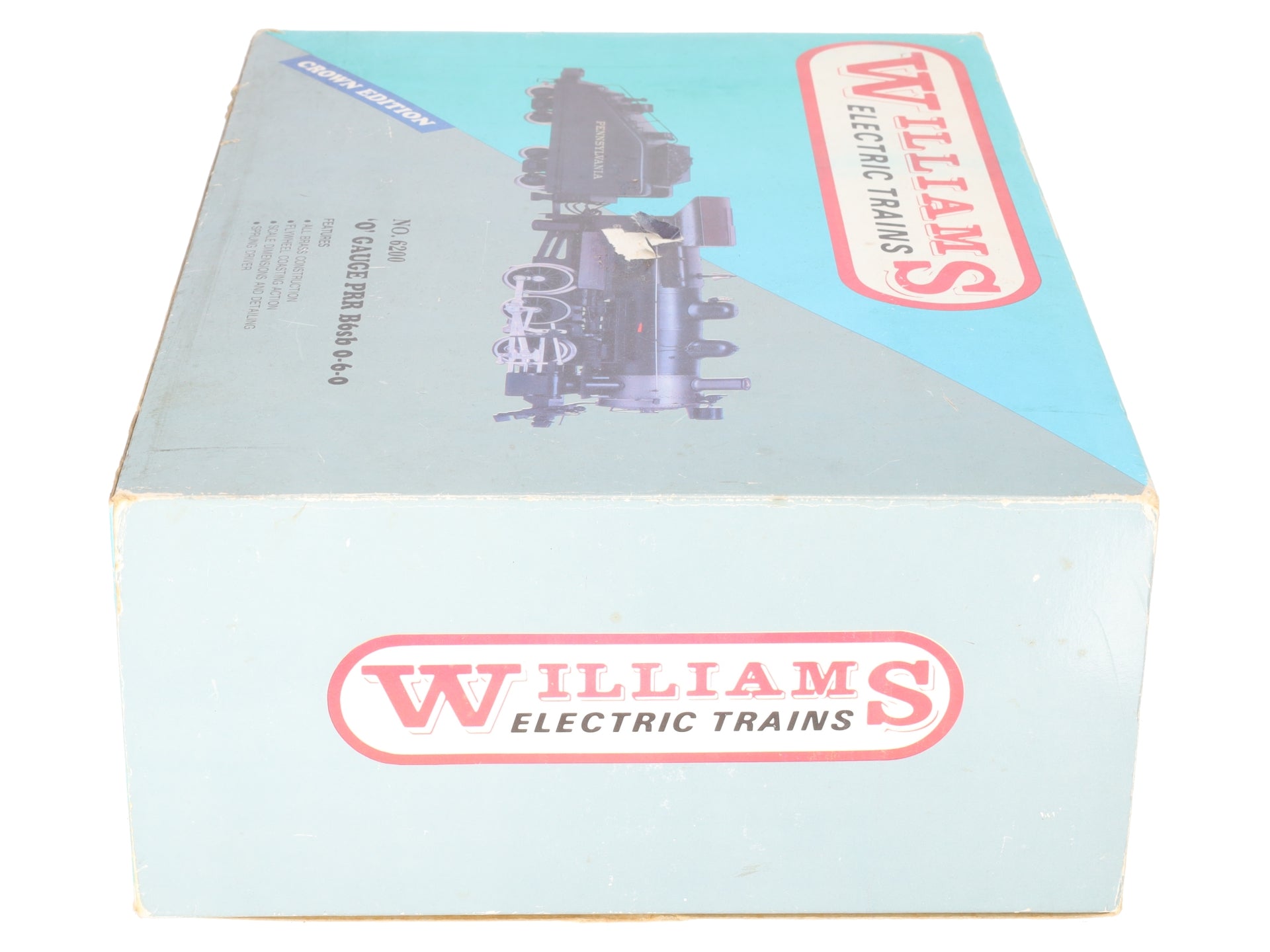 Williams 6200 O Pennsylvania 0-6-0 Steam Locomotive & Tender #6380 (2-Rail) EX/Box