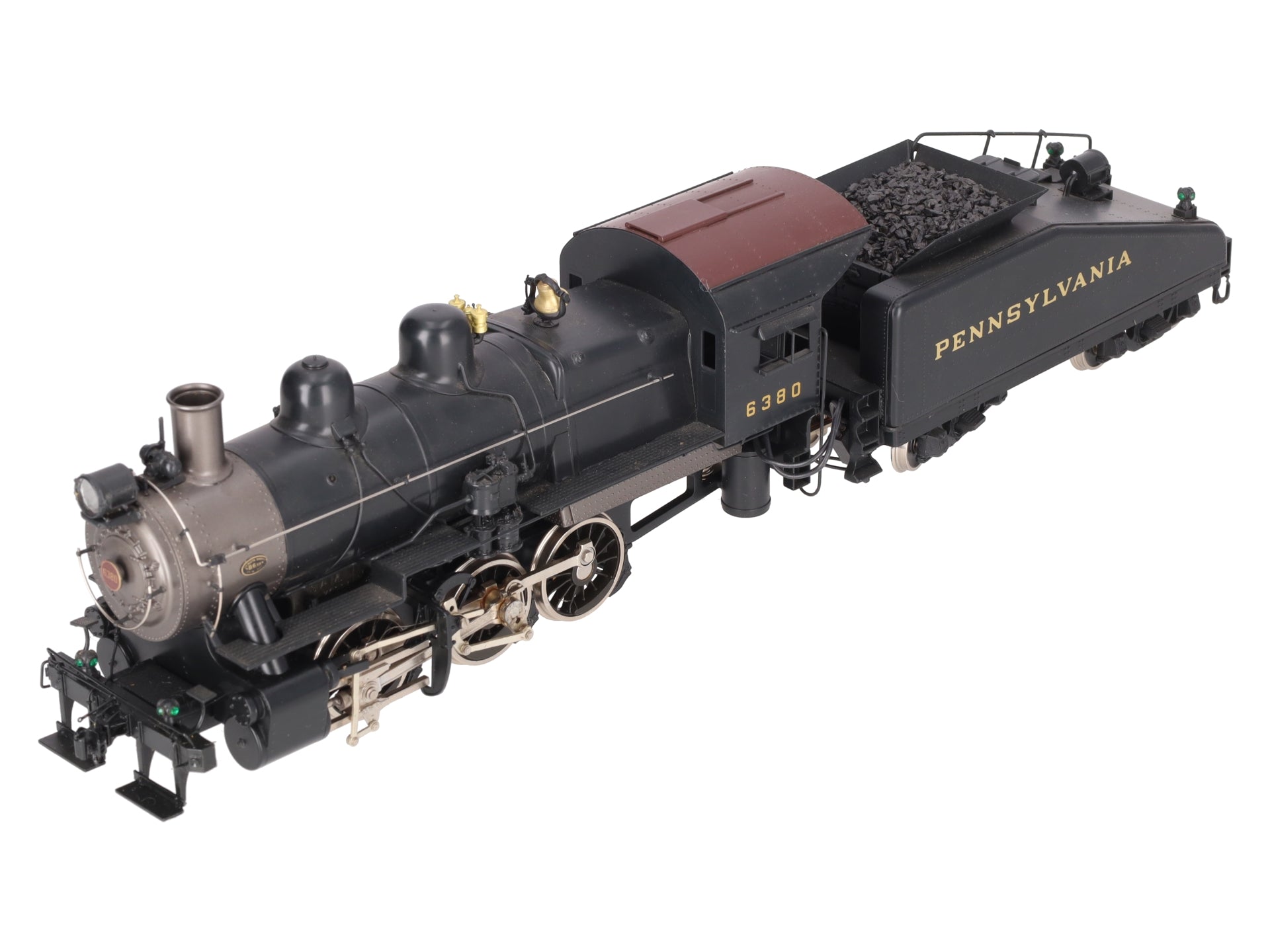 Williams 6200 O Pennsylvania 0-6-0 Steam Locomotive & Tender #6380 (2-Rail) EX/Box