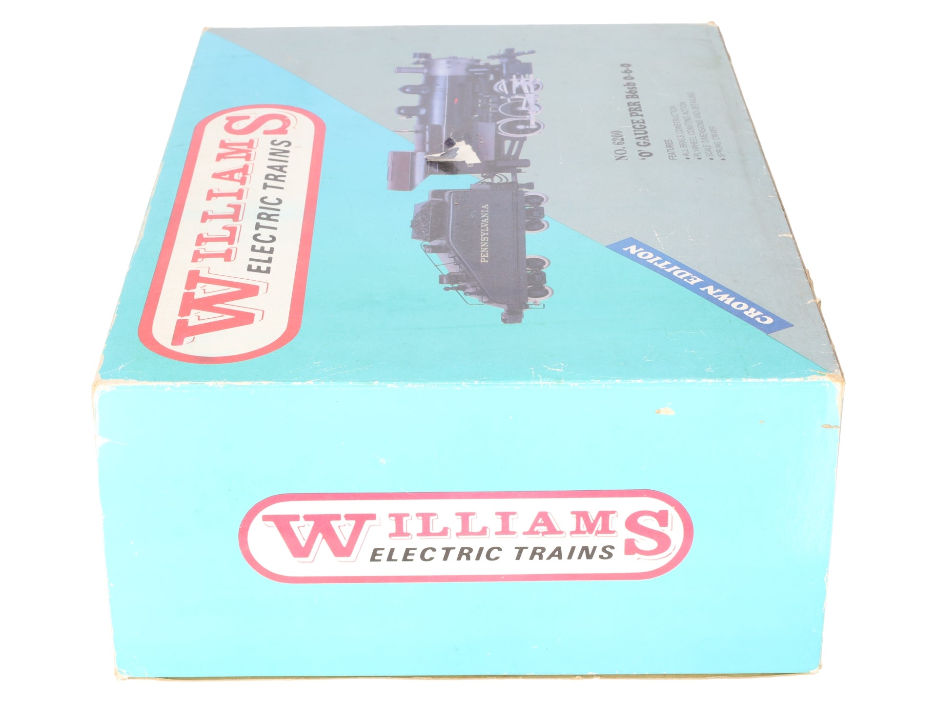Williams 6200 O Pennsylvania 0-6-0 Steam Locomotive & Tender #6380 (2-Rail) EX/Box