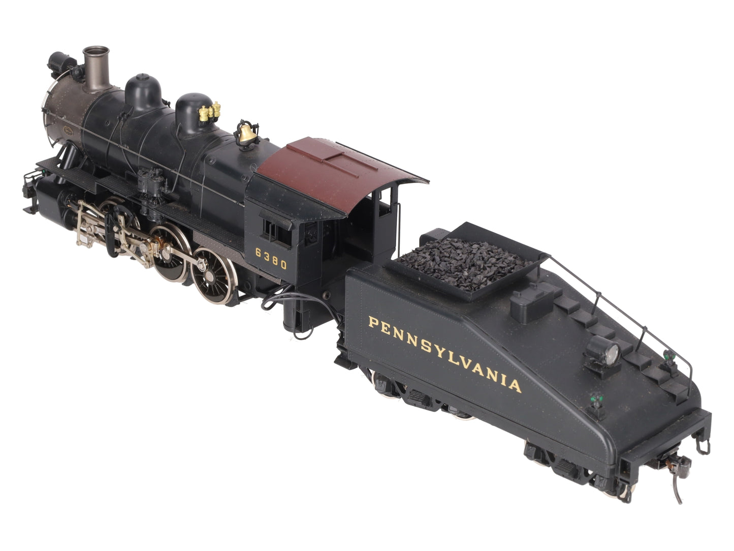 Williams 6200 O Pennsylvania 0-6-0 Steam Locomotive & Tender #6380 (2-Rail) EX/Box