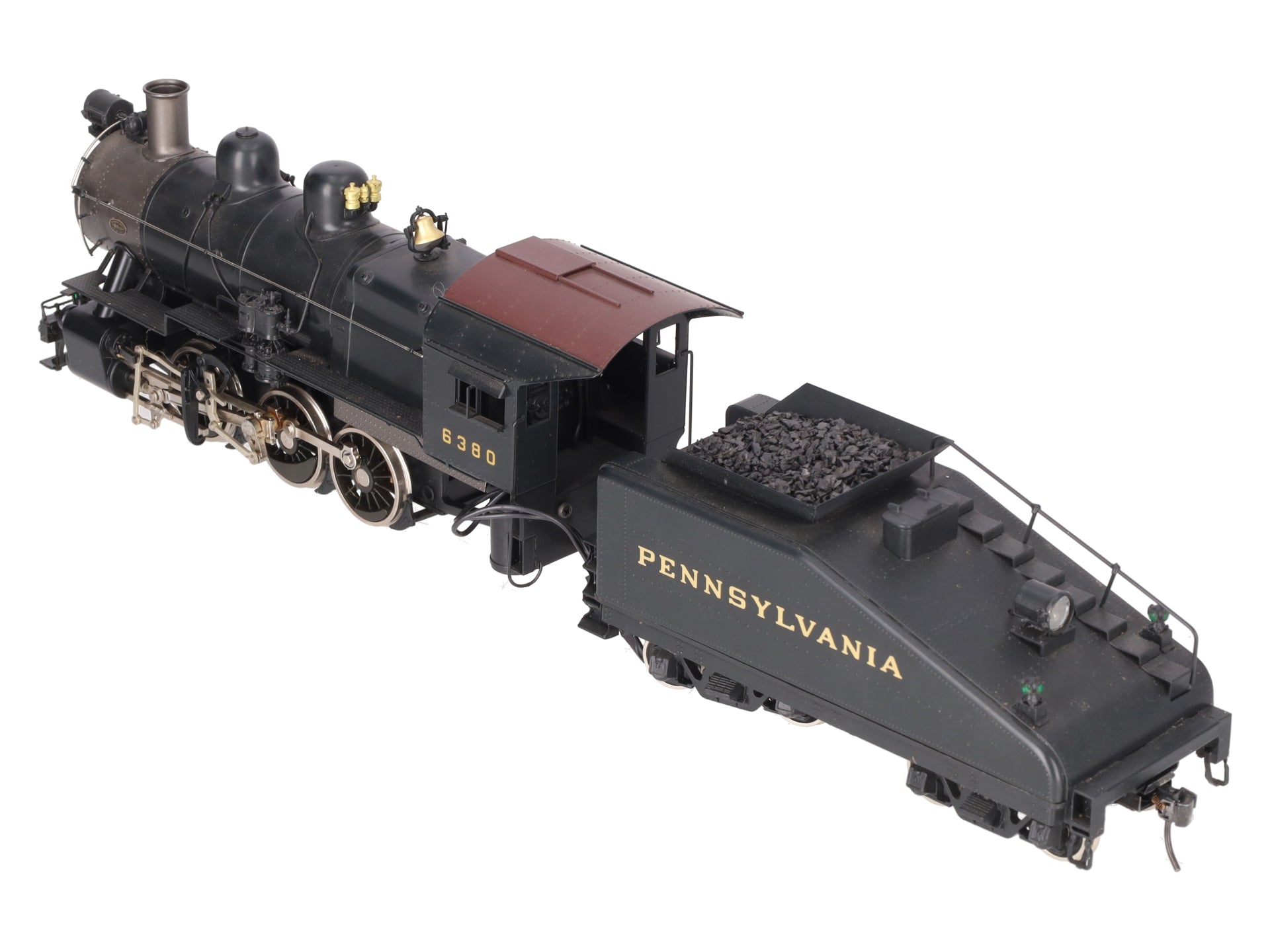 Williams 6200 O Pennsylvania 0-6-0 Steam Locomotive & Tender #6380 (2-Rail) EX/Box