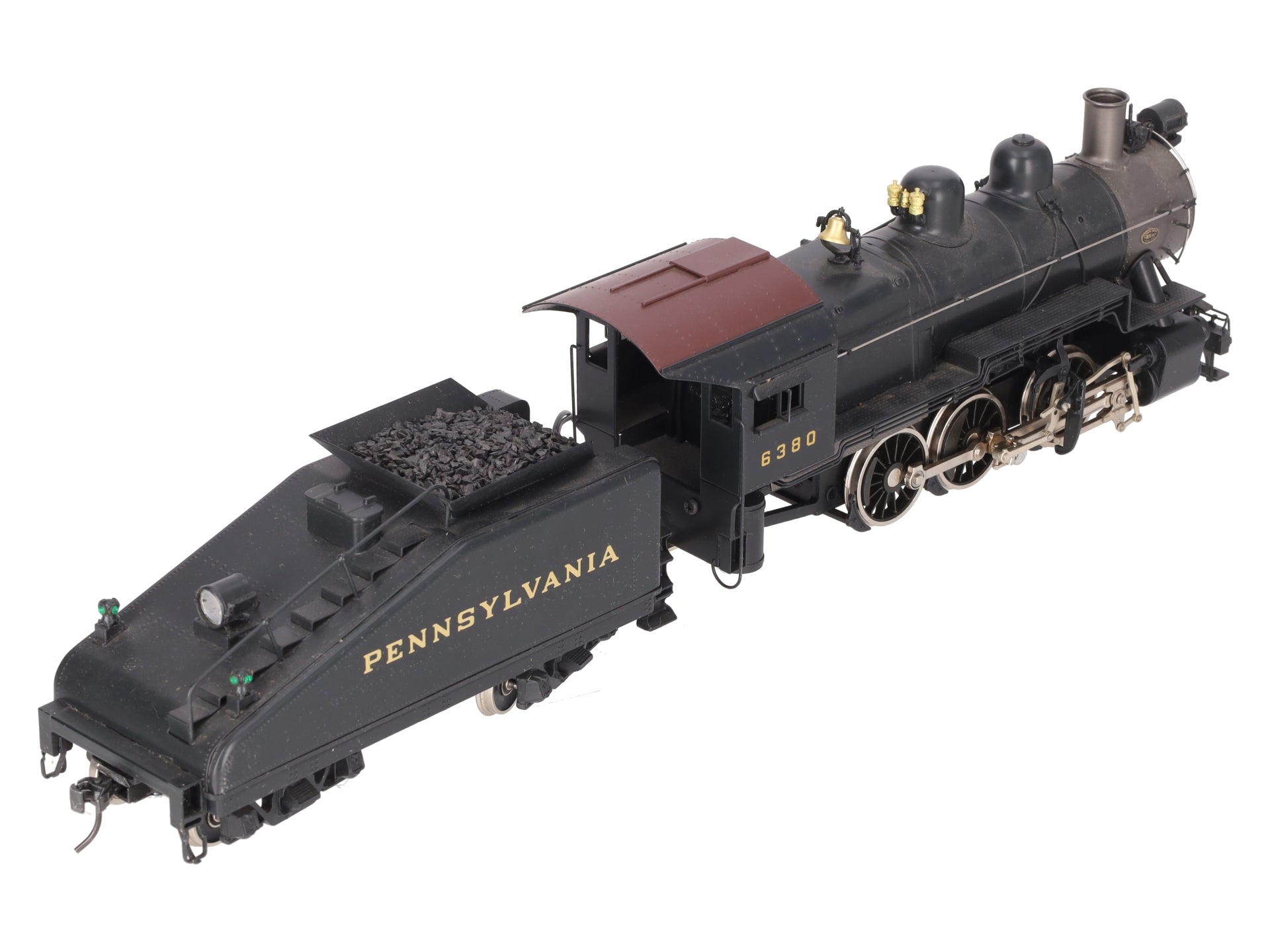 Williams 6200 O Pennsylvania 0-6-0 Steam Locomotive & Tender #6380 (2-Rail) EX/Box