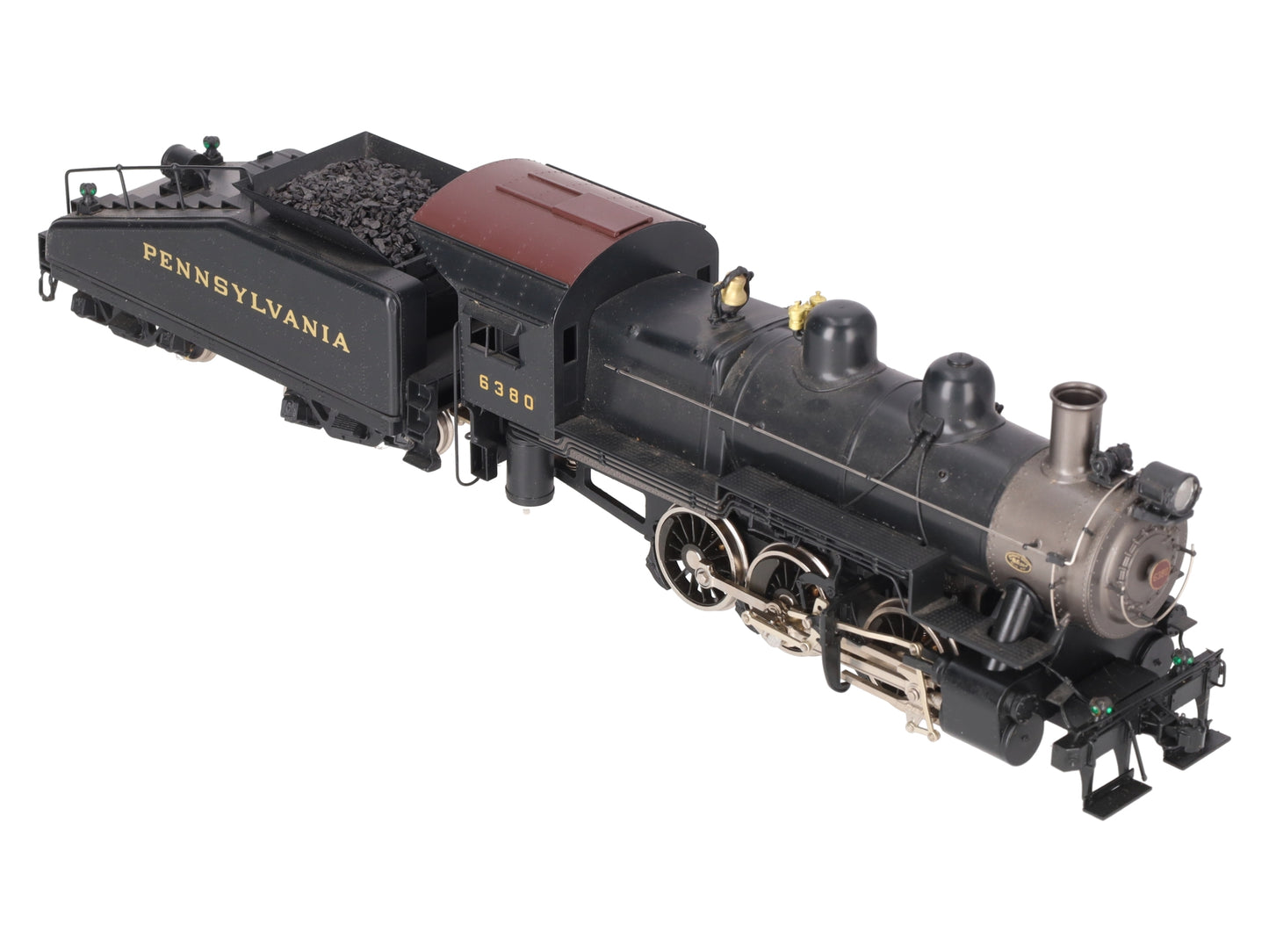 Williams 6200 O Pennsylvania 0-6-0 Steam Locomotive & Tender #6380 (2-Rail) EX/Box