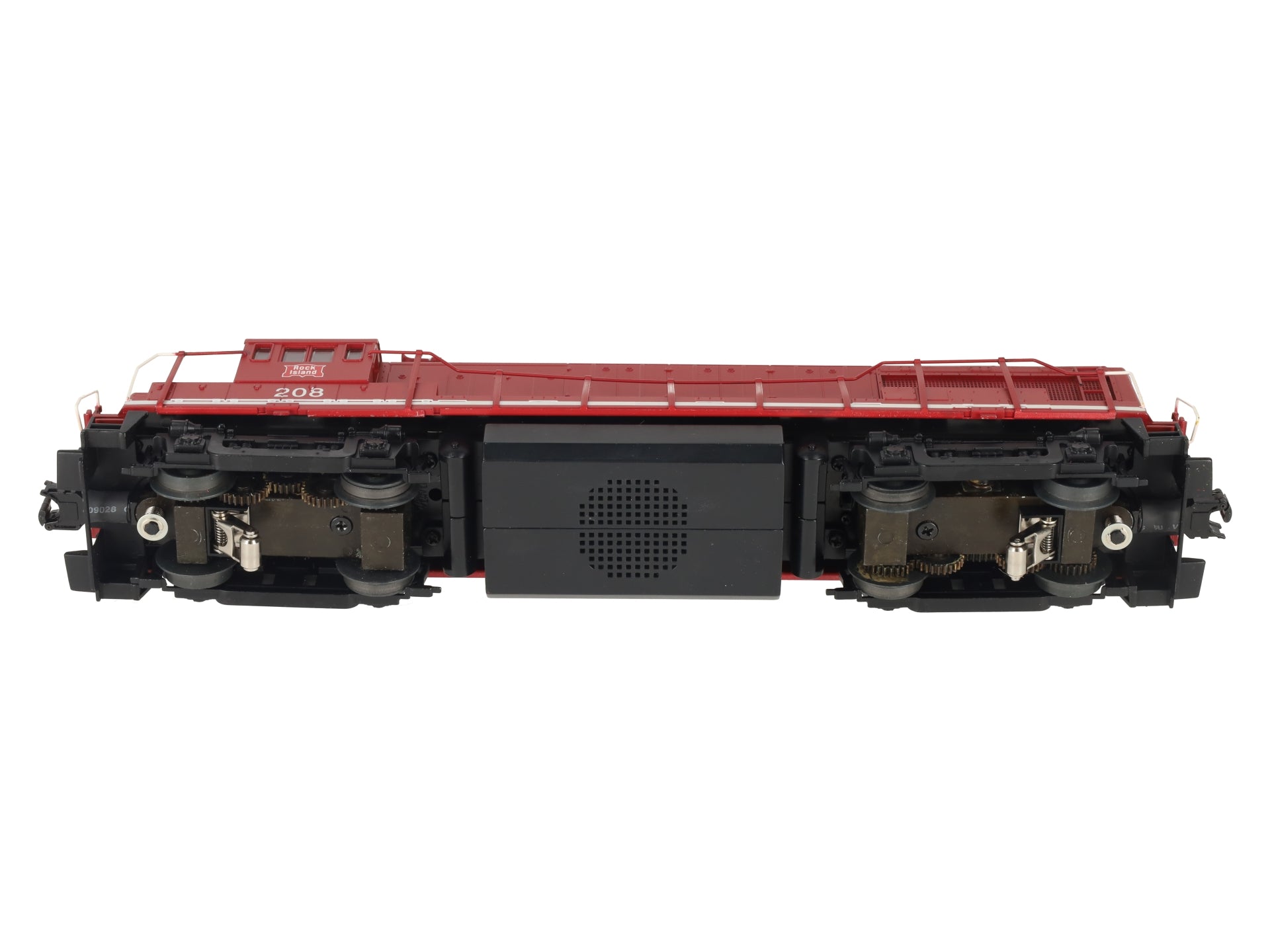 Weaver 1353LP O Rock Island U25B Diesel Locomotive w/TMCC #202 EX/Box