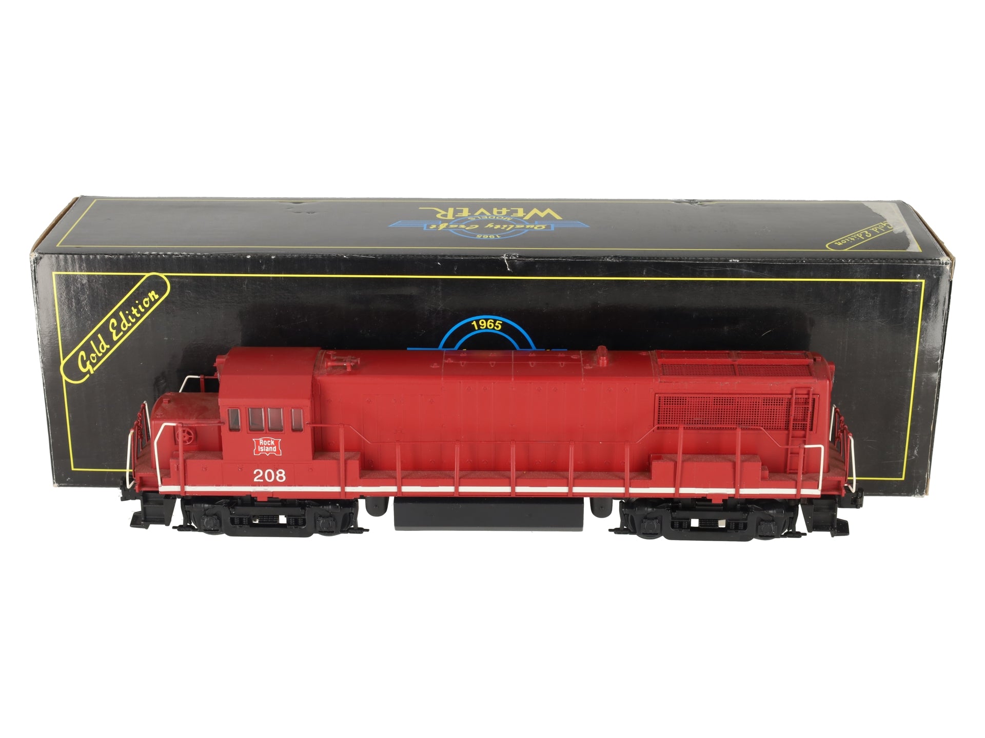 Weaver 1353LP O Rock Island U25B Diesel Locomotive w/TMCC #202 EX/Box