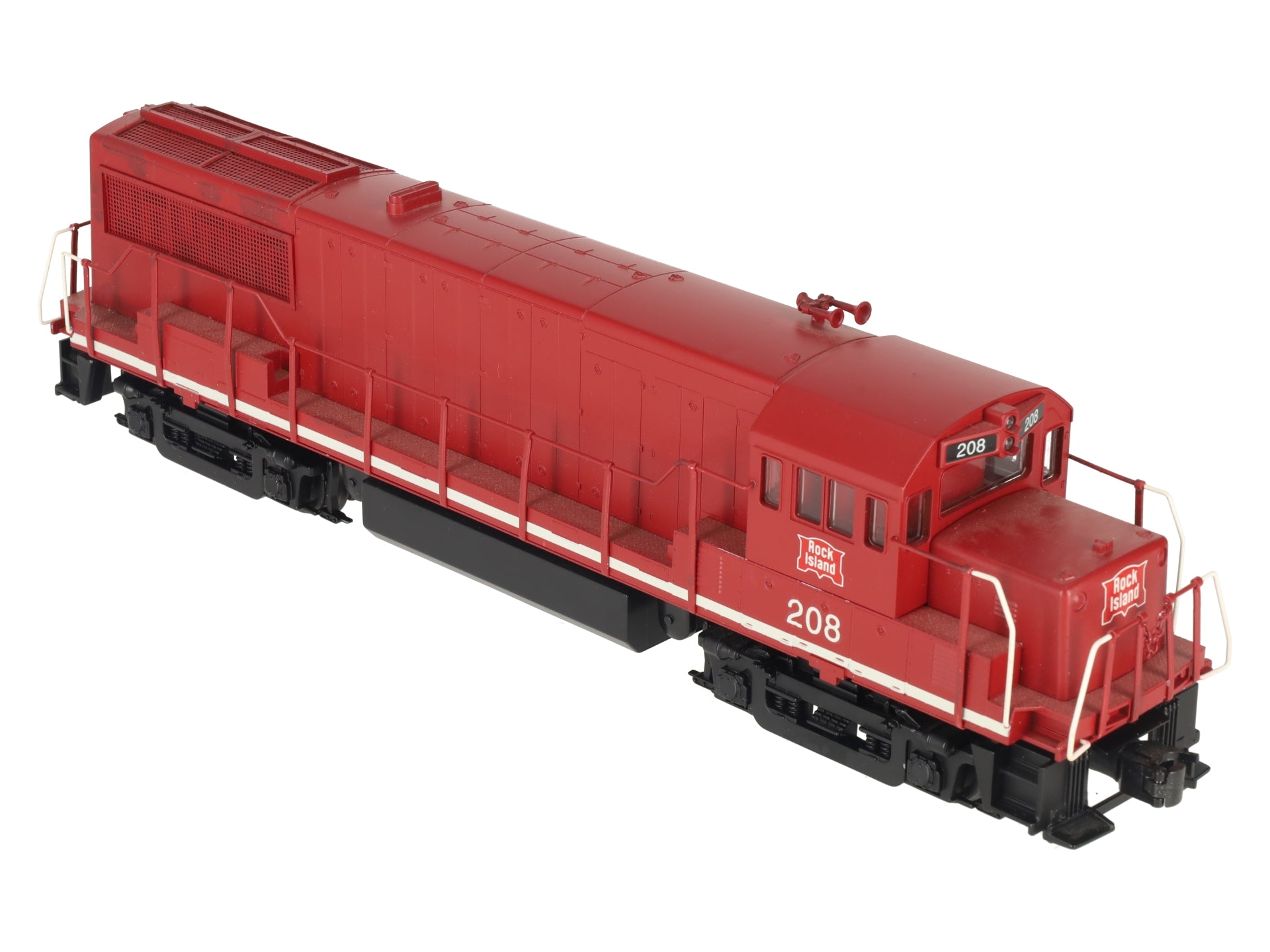 Weaver 1353LP O Rock Island U25B Diesel Locomotive w/TMCC #202 EX/Box