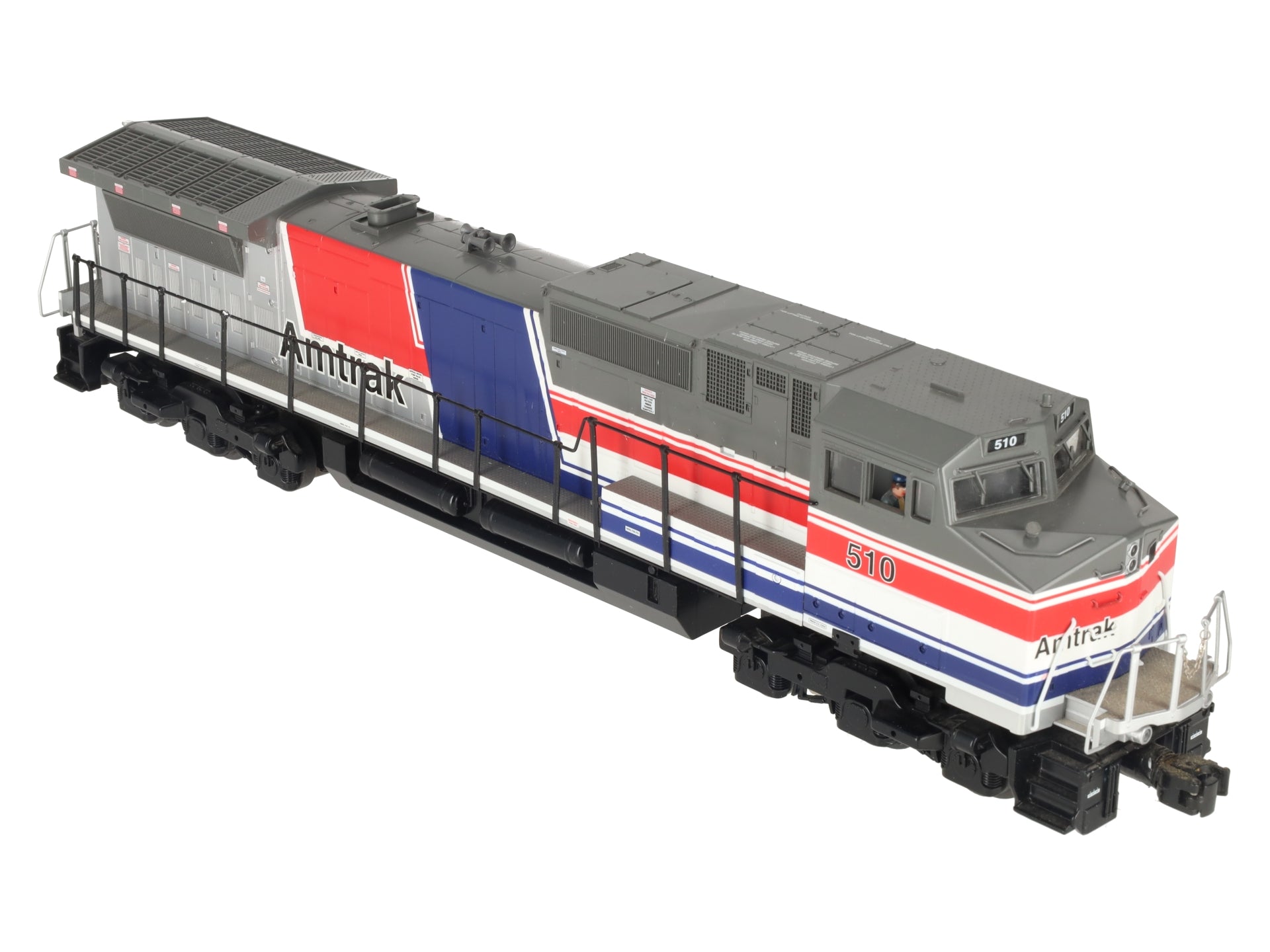 Lionel 6-18252 O Amtrak Dash 9 Diesel Locomotive #510 with TMCC LN/Box