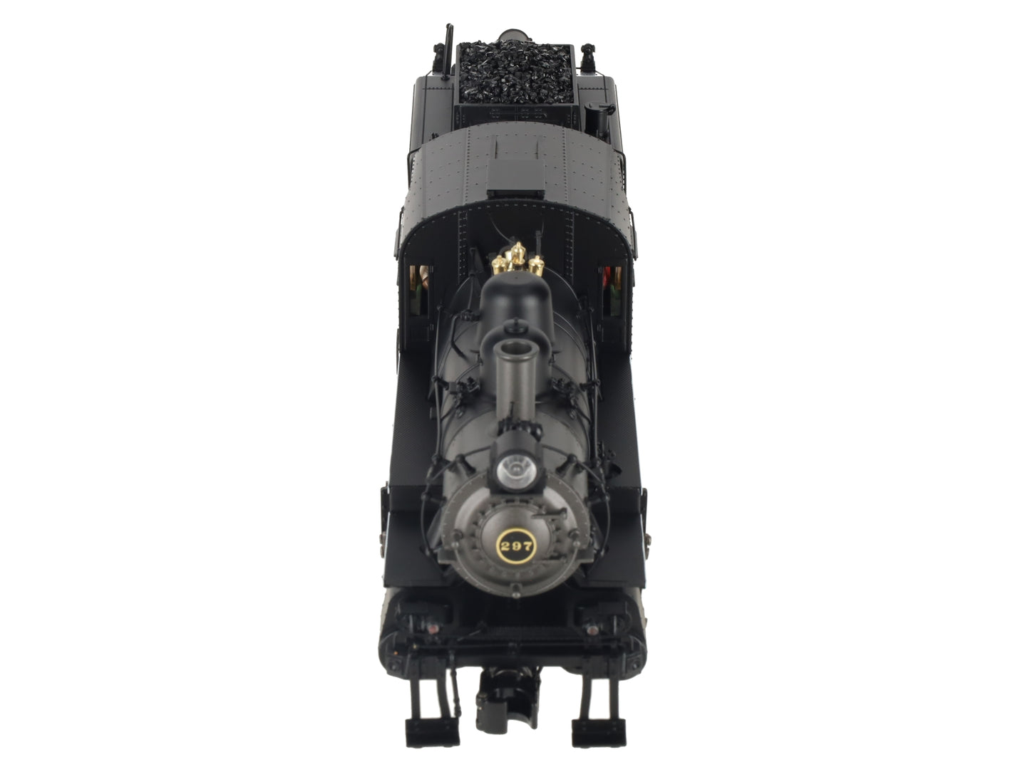 MTH 20-3264-1 C&O 0-4-0 Steam Switcher Hi-Rail w/PS2 #297 NIB
