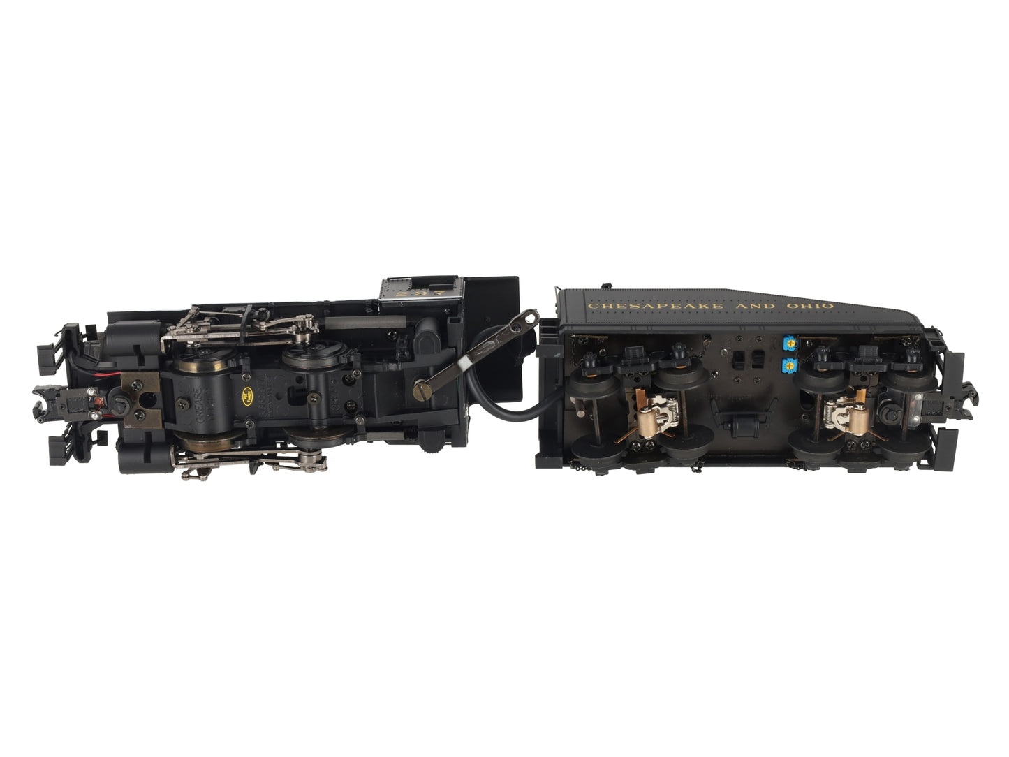 MTH 20-3264-1 C&O 0-4-0 Steam Switcher Hi-Rail w/PS2 #297 NIB