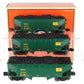 Lionel 6-11884 O Gauge Maine Central Offset 3-Car Hopper Set (Set of 3) NIB