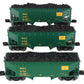Lionel 6-11884 O Gauge Maine Central Offset 3-Car Hopper Set (Set of 3) NIB