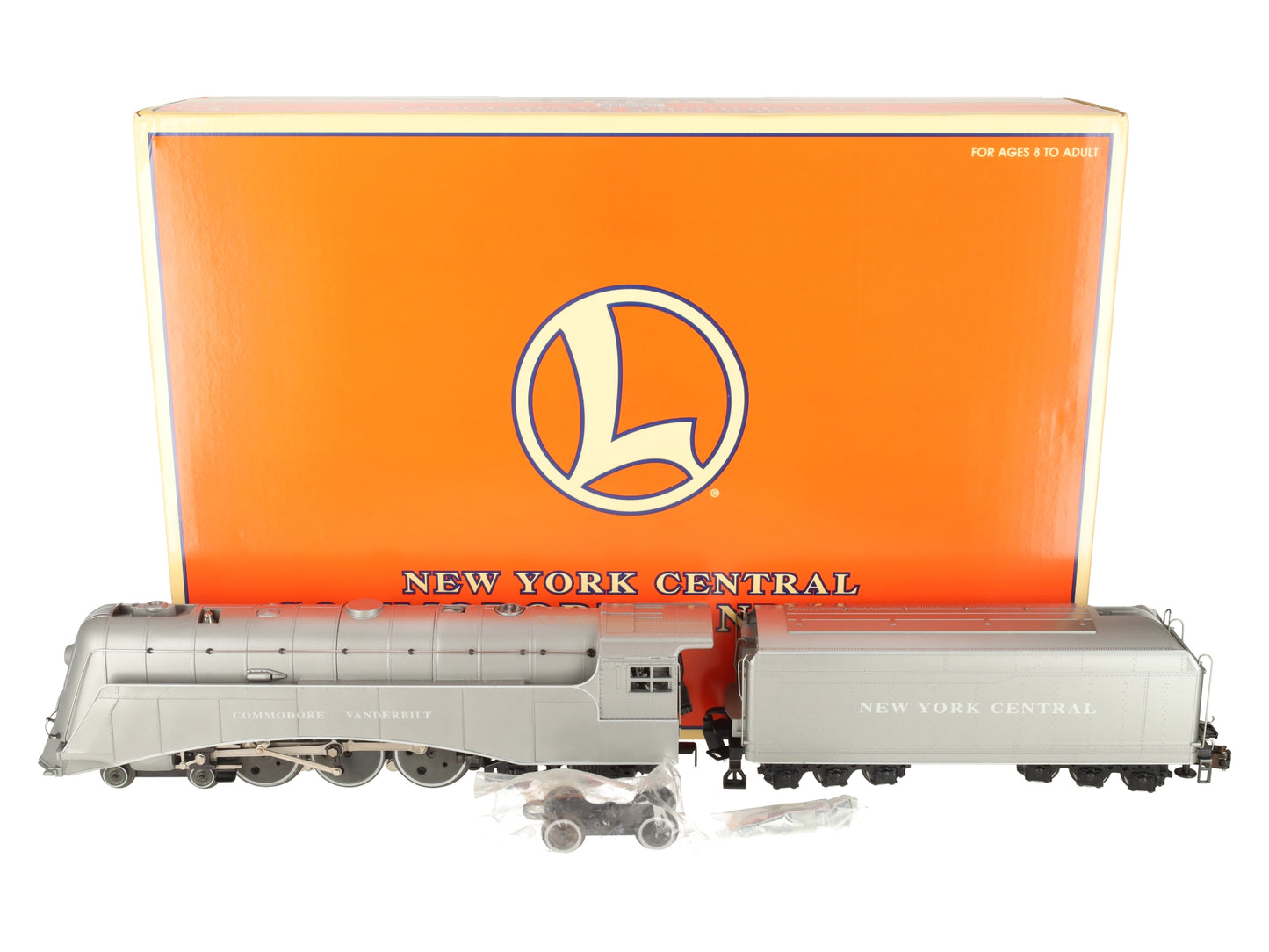 Lionel 6-18045 O Gauge NYC Commodore Vanderbilt 4-6-4 Steam Locomotive & Tender EX/Box