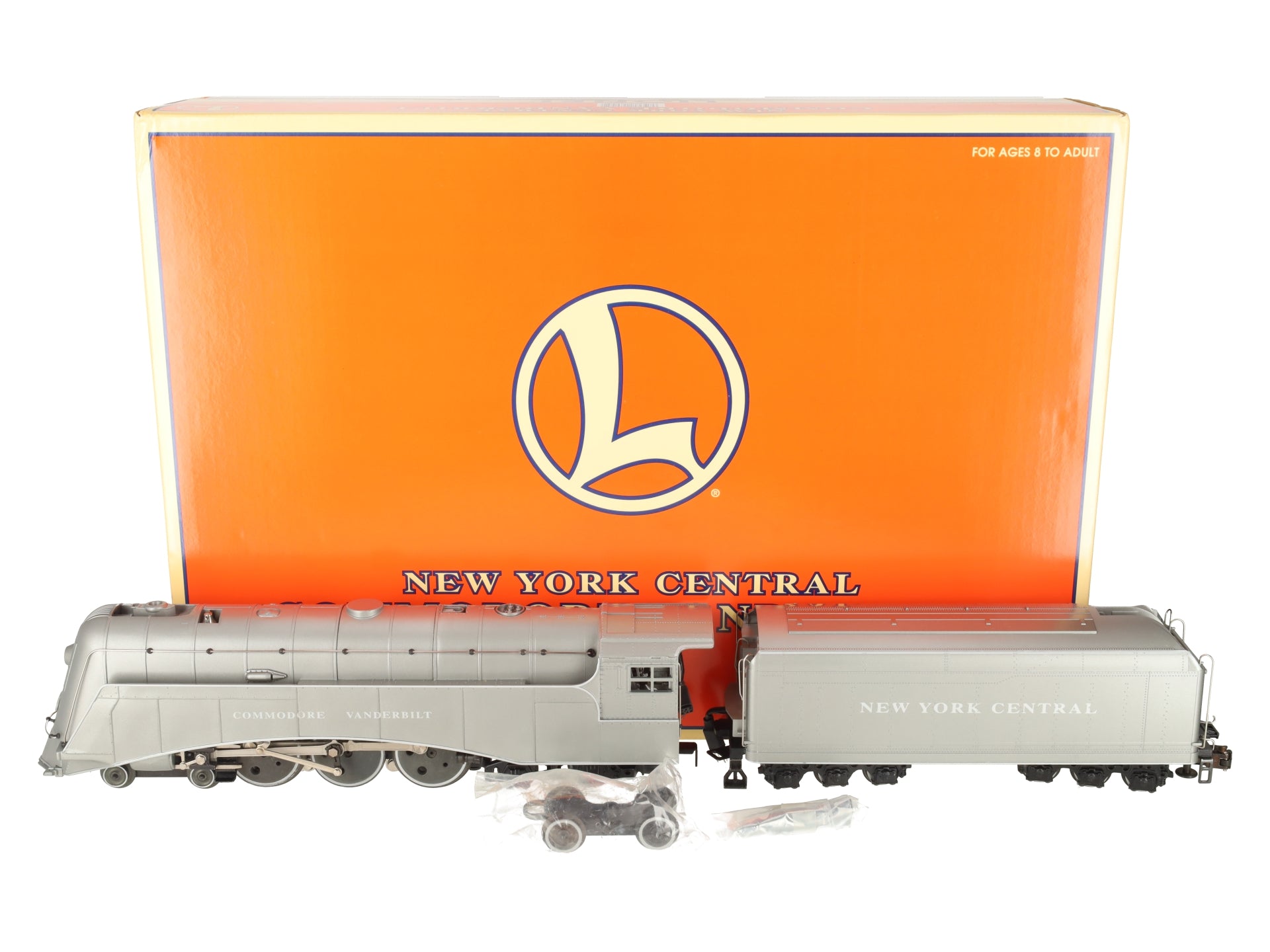 Lionel 6-18045 O Gauge NYC Commodore Vanderbilt 4-6-4 Steam Locomotive & Tender EX/Box