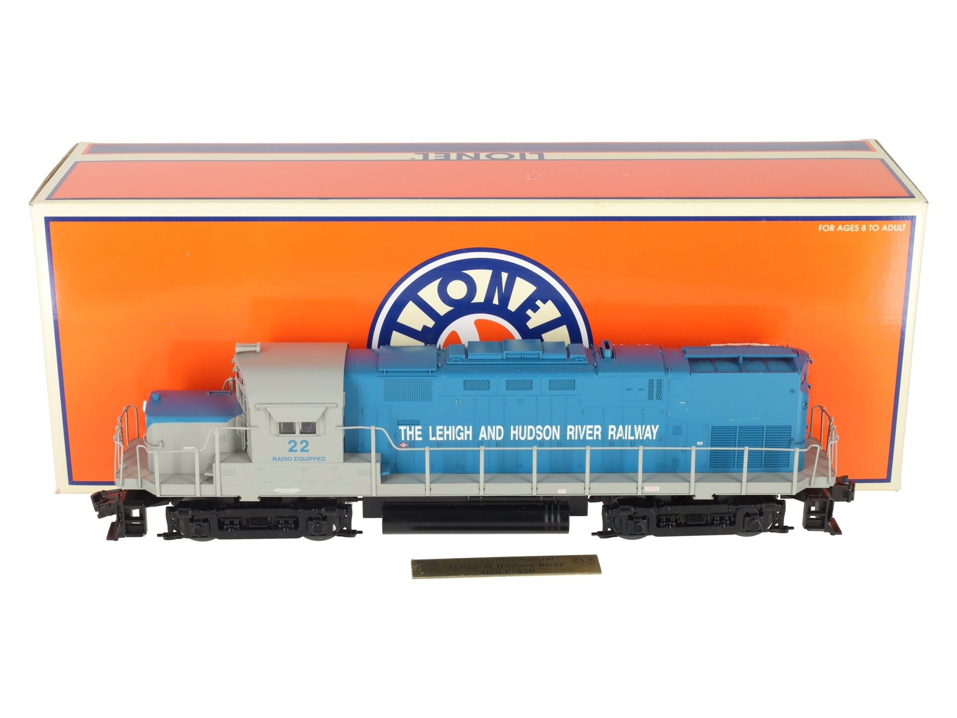 Lionel 6-28516 O Gauge Lehigh & Hudson River C-420 Diesel Locomotive #22 EX/Box