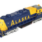 Lionel 6-28555 O Alaska GP38-2 Powered Diesel Locomotive w/RailSounds #2001 EX/Box