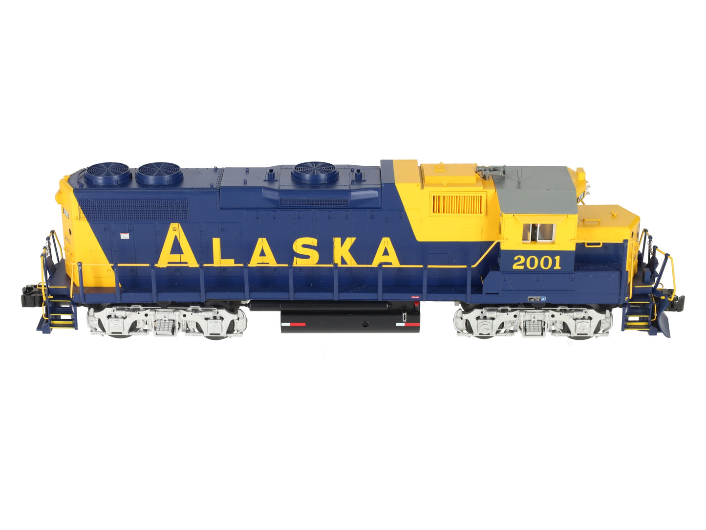 Lionel 6-28555 O Alaska GP38-2 Powered Diesel Locomotive w/RailSounds #2001 EX/Box