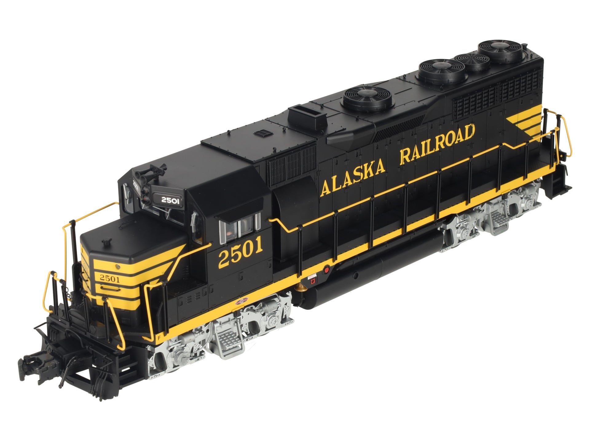 Atlas 1140-1 O Gauge Alaska GP-35 Diesel Locomotive #2501 (3 Rail) NIB