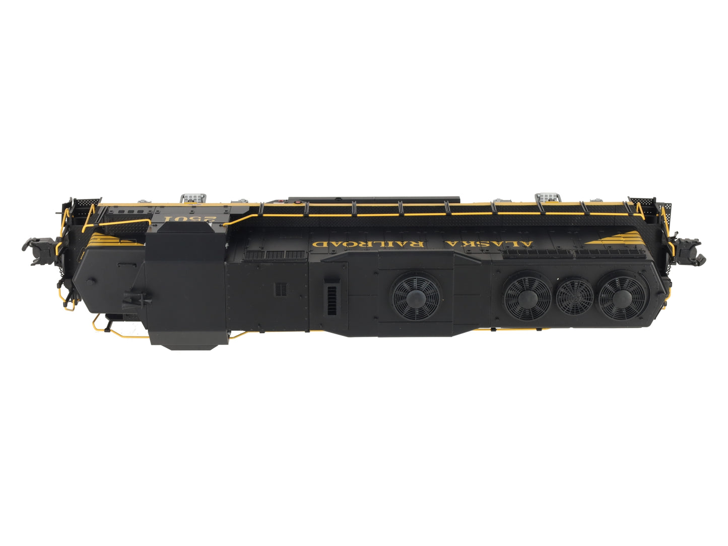Atlas 1140-1 O Gauge Alaska GP-35 Diesel Locomotive #2501 (3 Rail) NIB