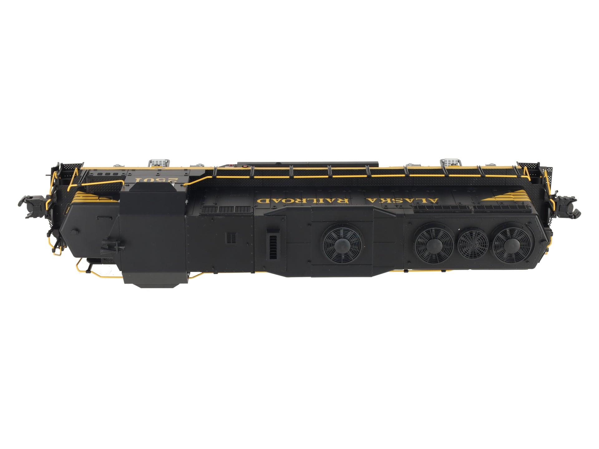 Atlas 1140-1 O Gauge Alaska GP-35 Diesel Locomotive #2501 (3 Rail) NIB