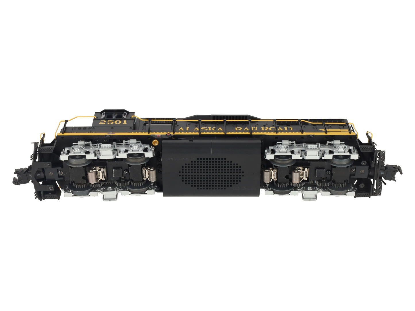 Atlas 1140-1 O Gauge Alaska GP-35 Diesel Locomotive #2501 (3 Rail) NIB