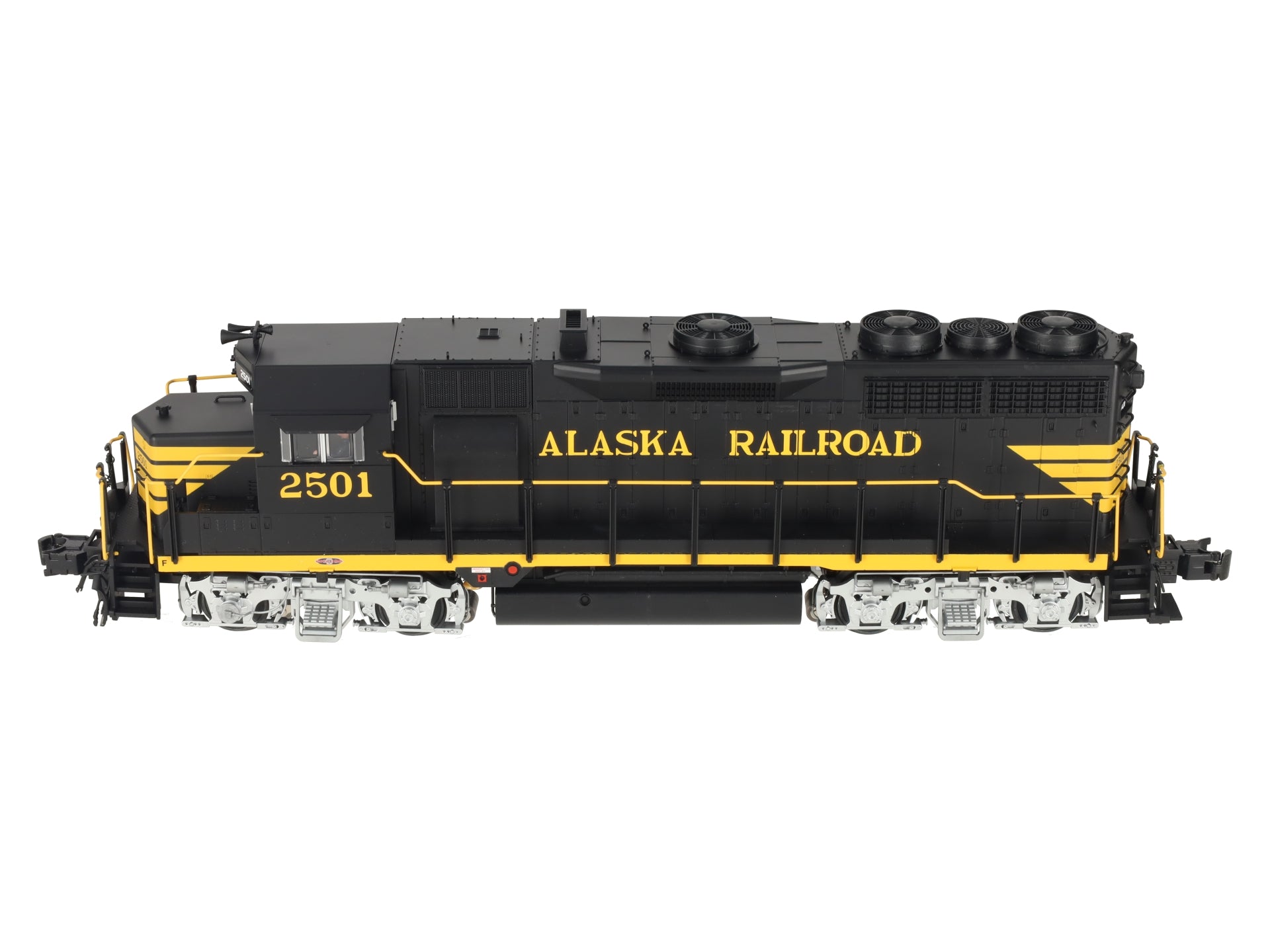 Atlas 1140-1 O Gauge Alaska GP-35 Diesel Locomotive #2501 (3 Rail) NIB
