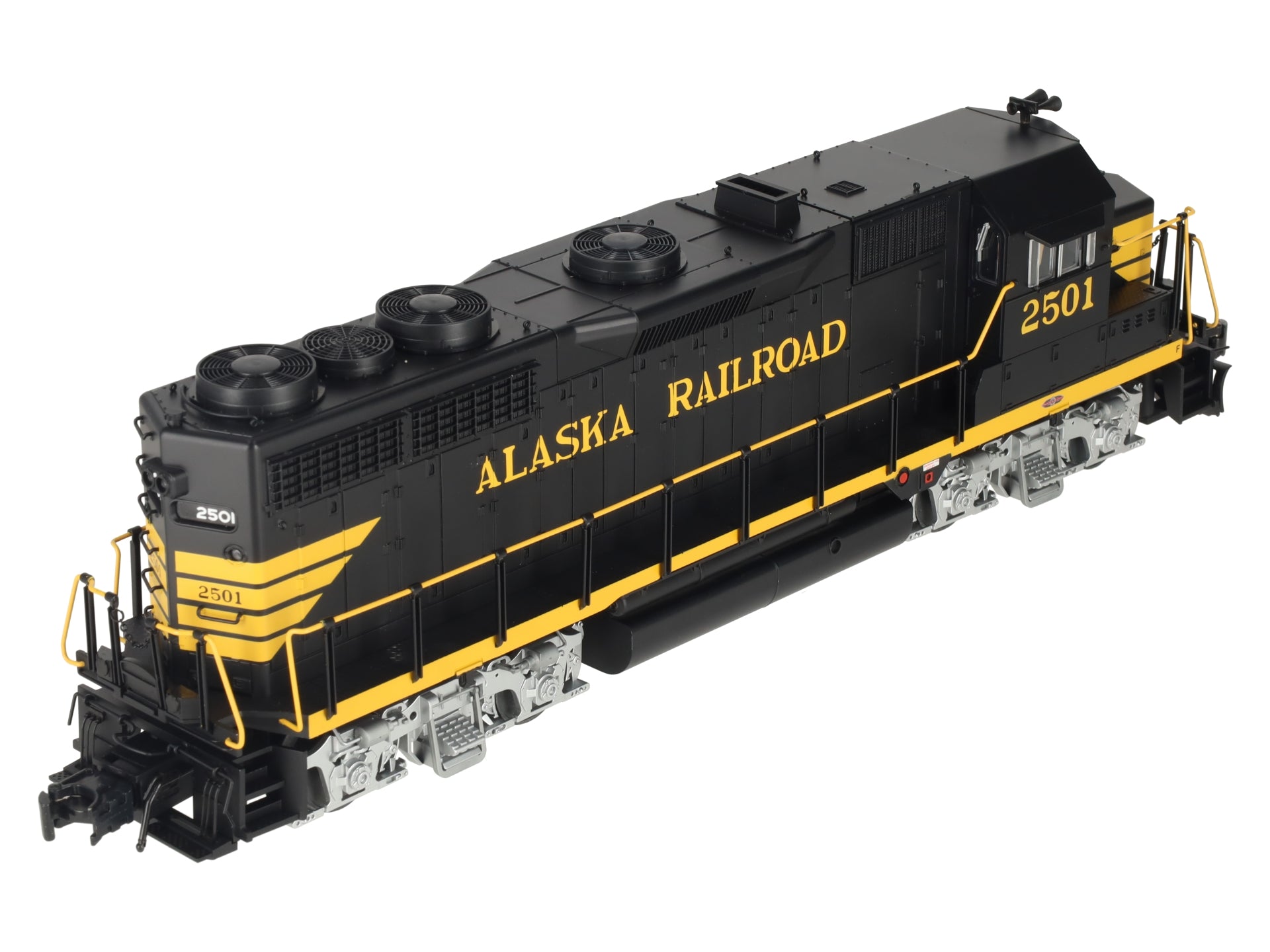 Atlas 1140-1 O Gauge Alaska GP-35 Diesel Locomotive #2501 (3 Rail) NIB