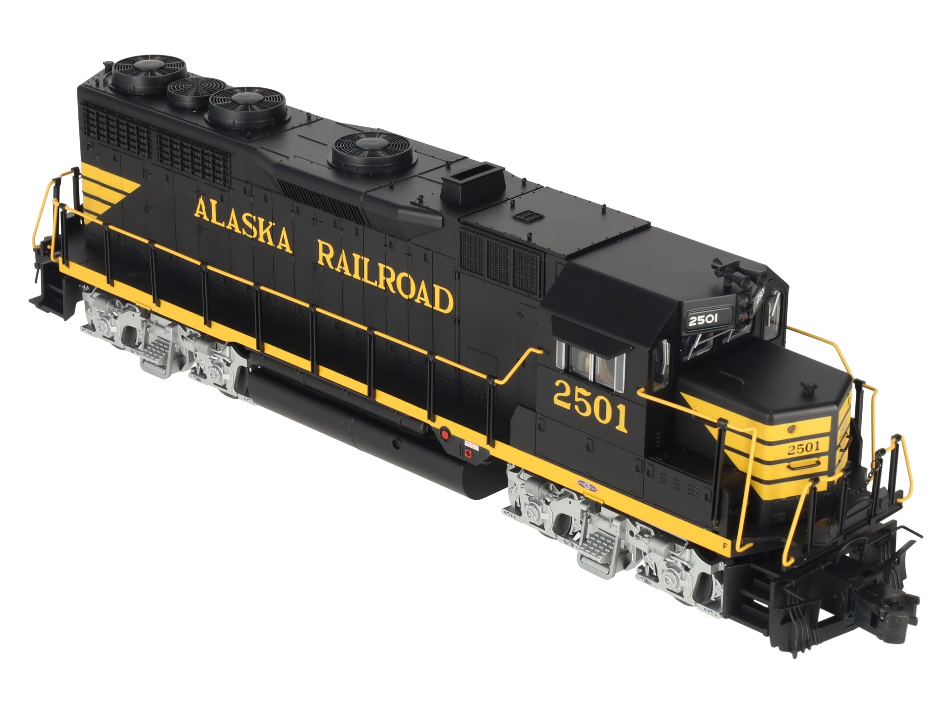 Atlas 1140-1 O Gauge Alaska GP-35 Diesel Locomotive #2501 (3 Rail) NIB