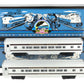 MTH 20-80002G O CP 2000 DAP 60' Aluminum Passenger Coach Set (Set of 2) LN/Box