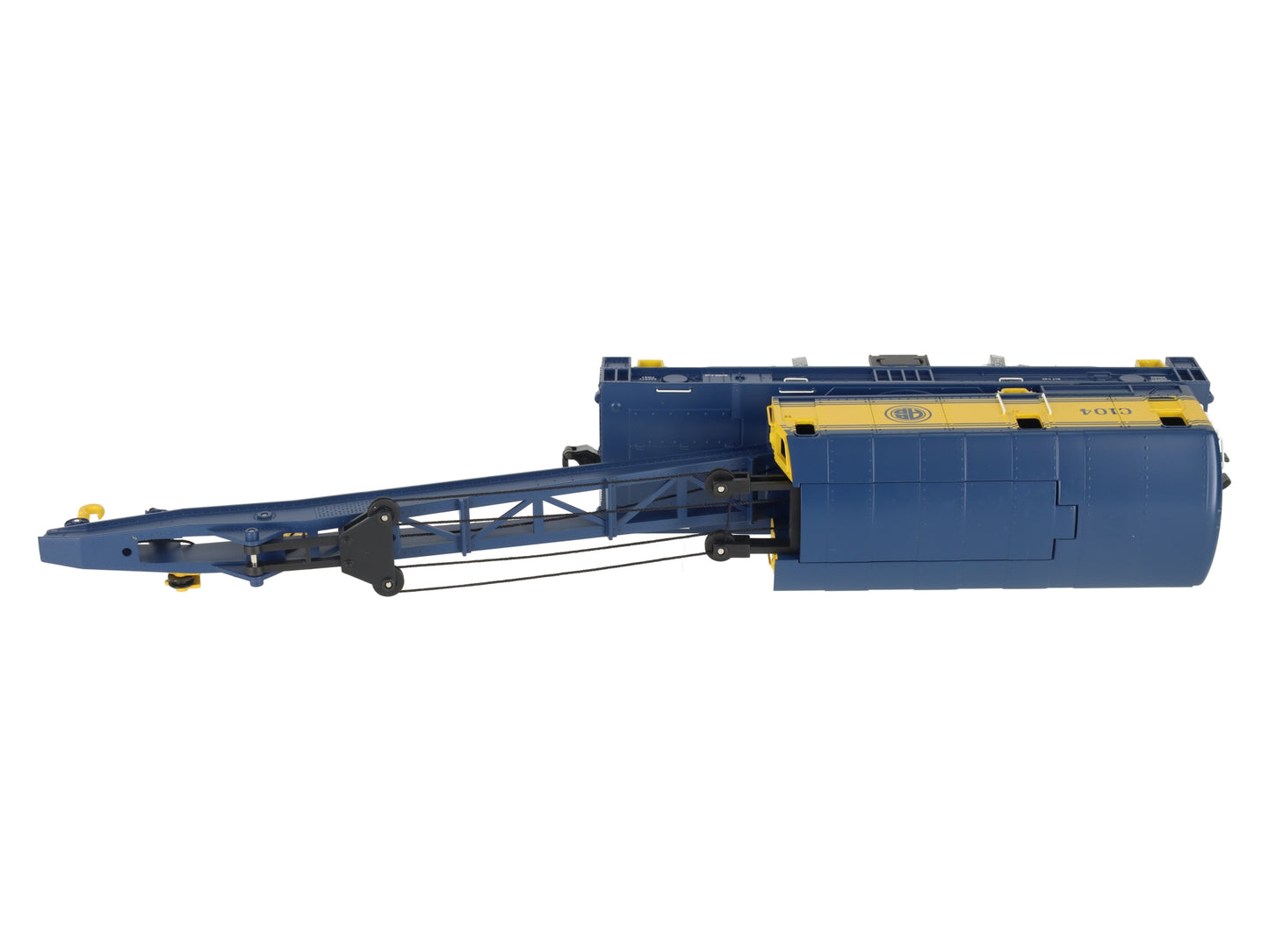 MTH 20-98522 Alaska Railroad Crane Car #C104 NIB