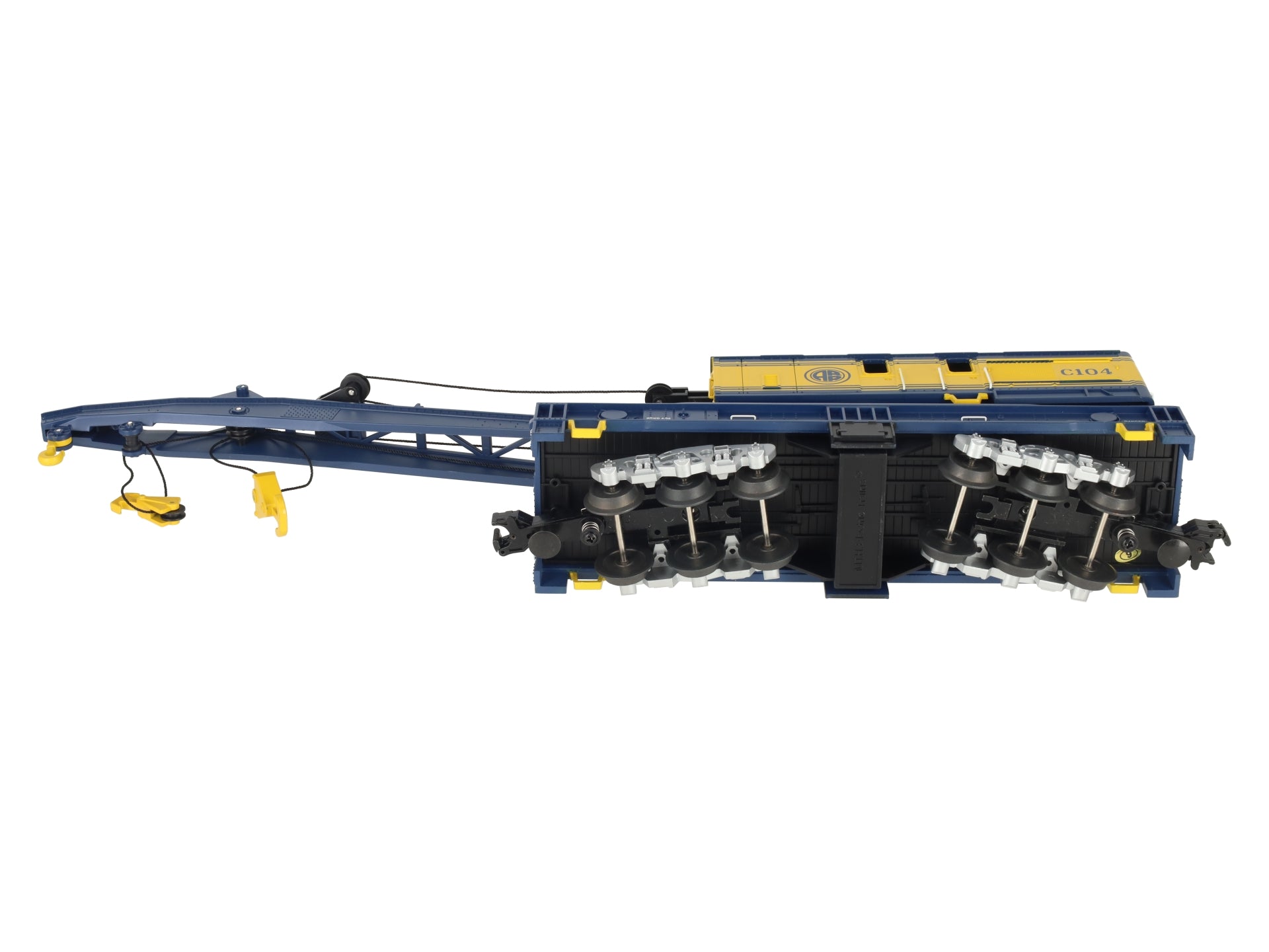 MTH 20-98522 Alaska Railroad Crane Car #C104 NIB