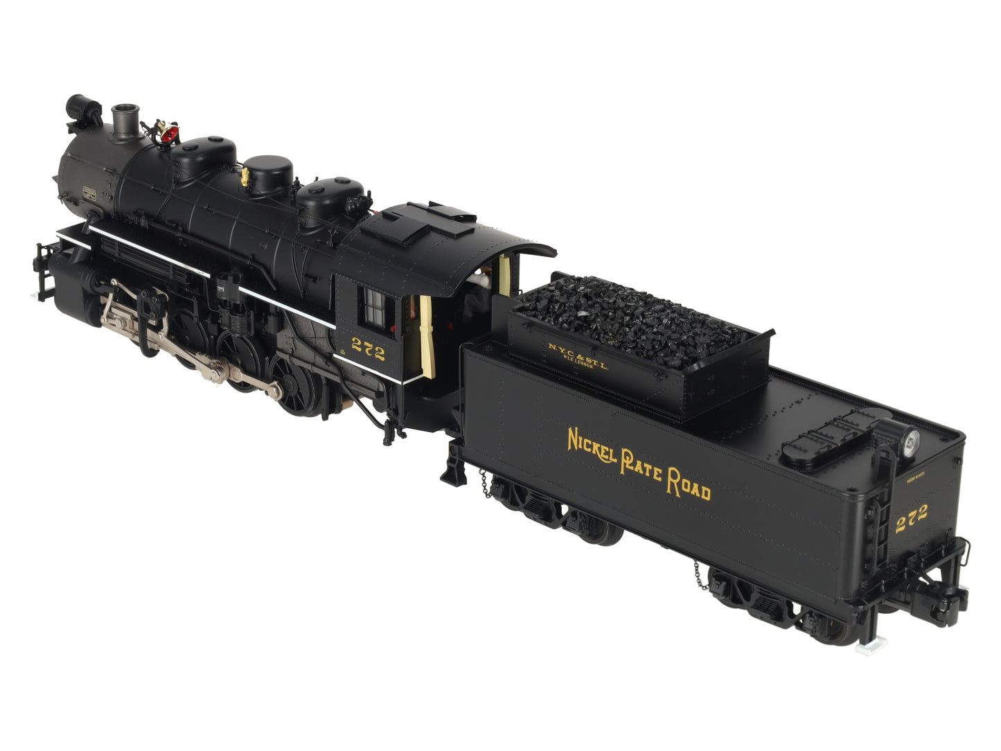 MTH 20-3704-1 O Nickel Plate Road 0-8-0 USRA Steam Engine #272 NIB