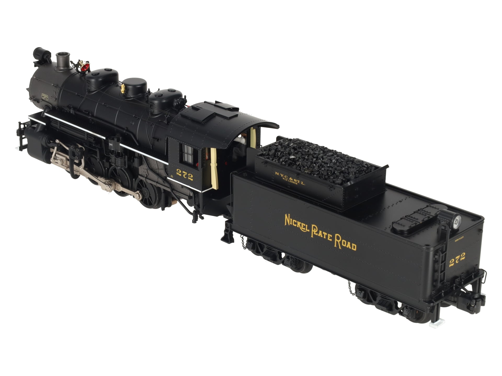 MTH 20-3704-1 O Nickel Plate Road 0-8-0 USRA Steam Engine #272 NIB