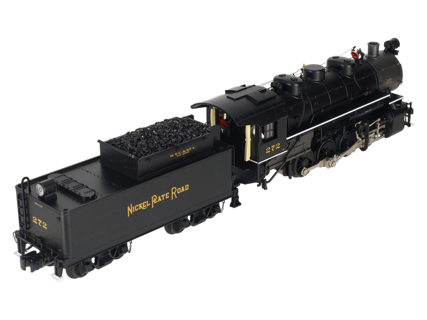 MTH 20-3704-1 O Nickel Plate Road 0-8-0 USRA Steam Engine #272 NIB