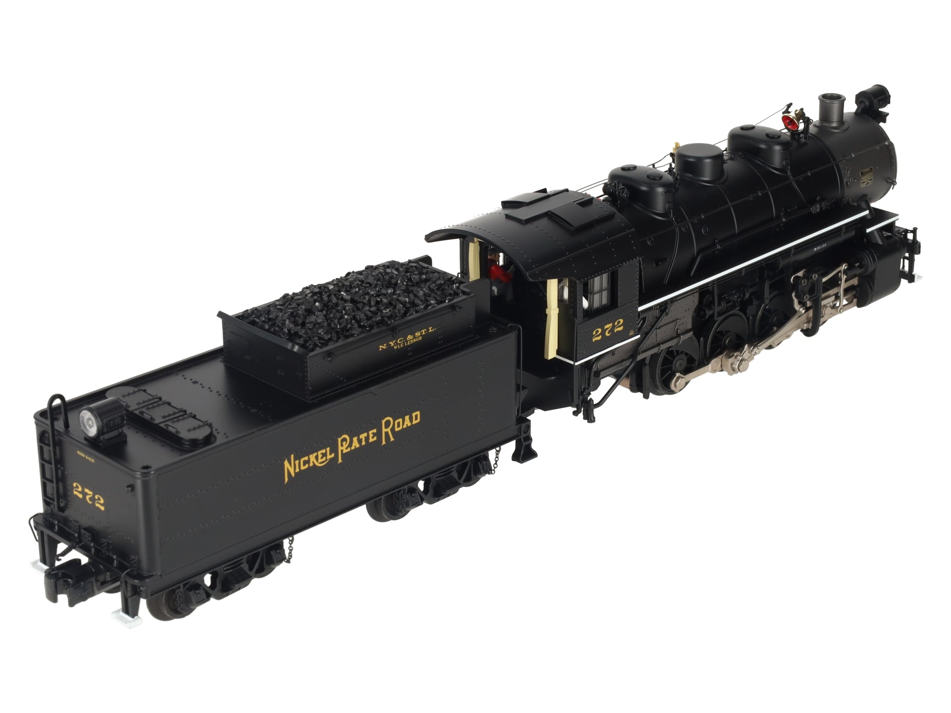 MTH 20-3704-1 O Nickel Plate Road 0-8-0 USRA Steam Engine #272 NIB