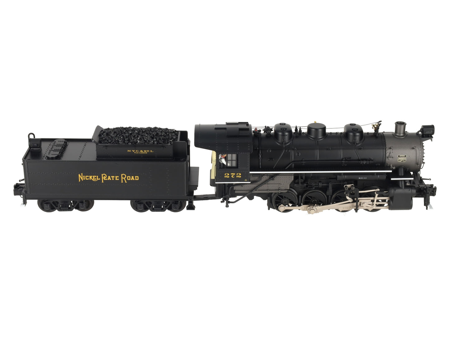 MTH 20-3704-1 O Nickel Plate Road 0-8-0 USRA Steam Engine #272 NIB